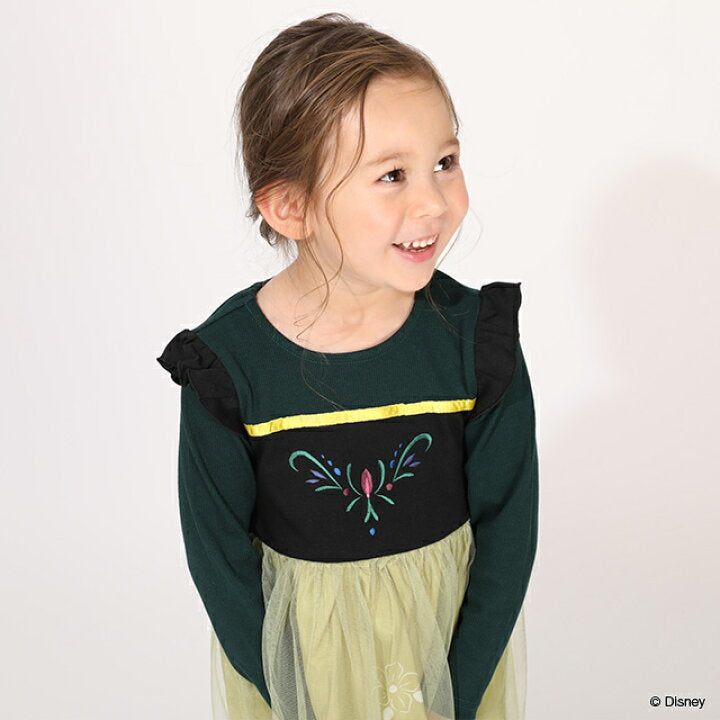 日本童裝 BDL x Disney 公主連身裙 90-130cm 女童款 冬季 DRESSES