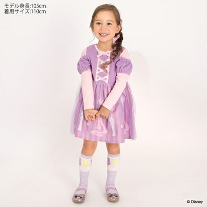 日本童裝 BDL x Disney 公主連身裙 90-130cm 女童款 冬季 DRESSES