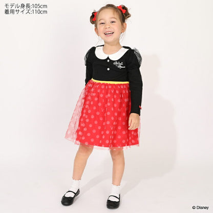 日本童裝 BDL x Disney 公主連身裙 90-130cm 女童款 冬季 DRESSES