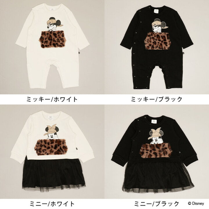 日本童裝 BDL x Disney 親子裝 連衣 70-80cm 男童款/女童款 冬季  初生嬰兒 Jumpsuit