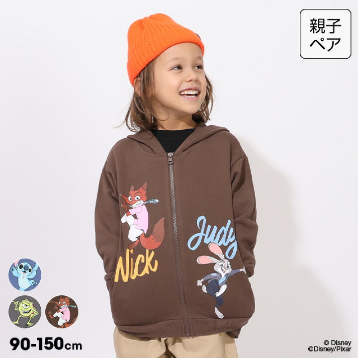 日本童裝 BDL x Disney 親子裝 衛衣外套 90-150cm 男童款/女童款 冬季 OUTERWEAR