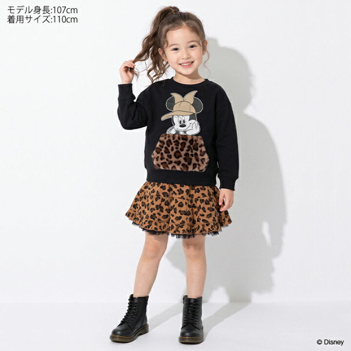 日本童裝 BDL x Disney 親子裝 毛毛口袋衛衣 80-150cm 男童款/女童款 冬季 TOPS