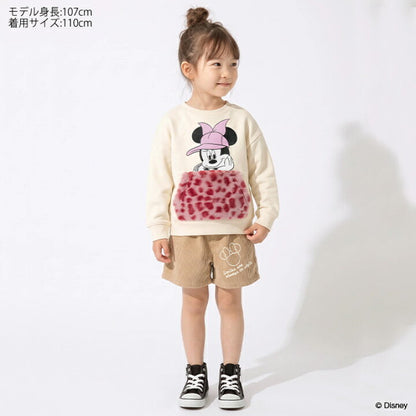 日本童裝 BDL x Disney 親子裝 毛毛口袋衛衣 80-150cm 男童款/女童款 冬季 TOPS