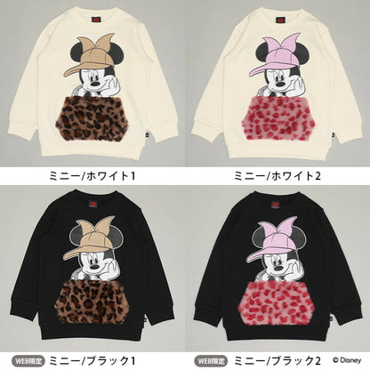 日本童裝 BDL x Disney 親子裝 毛毛口袋衛衣 80-150cm 男童款/女童款 冬季 TOPS