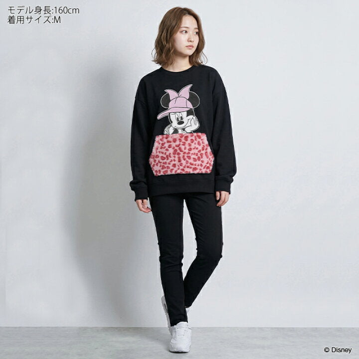 日本童裝 BDL x Disney 親子裝 毛毛口袋衛衣 S-XL 大人款 冬季 TOPS