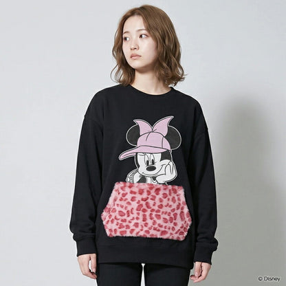 日本童裝 BDL x Disney 親子裝 毛毛口袋衛衣 S-XL 大人款 冬季 TOPS