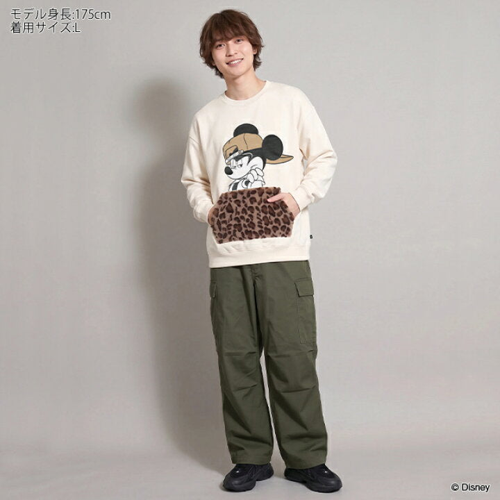 日本童裝 BDL x Disney 親子裝 毛毛口袋衛衣 S-XL 大人款 冬季 TOPS