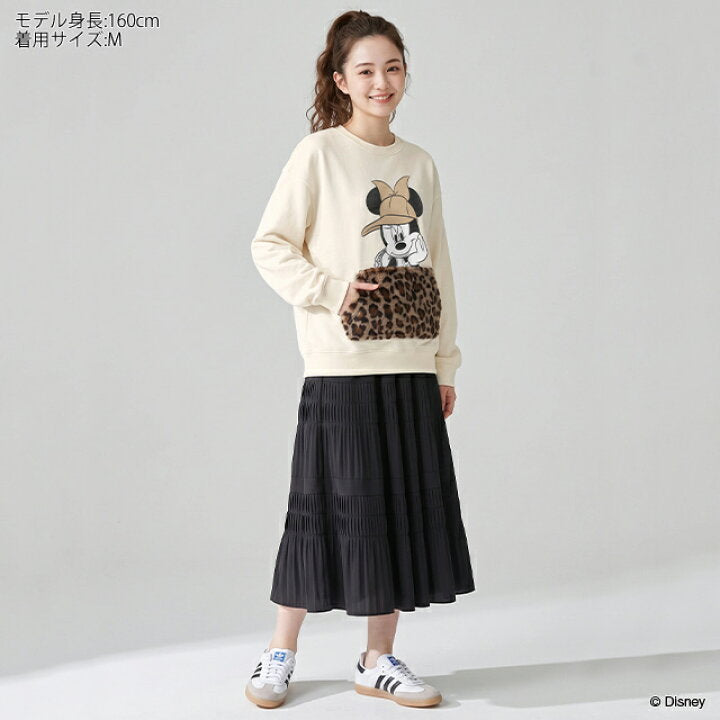 日本童裝 BDL x Disney 親子裝 毛毛口袋衛衣 S-XL 大人款 冬季 TOPS