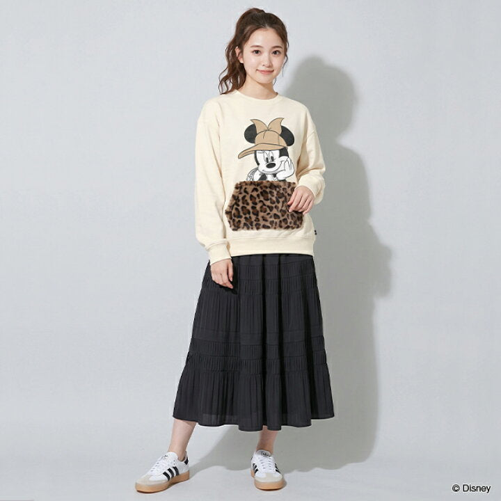 日本童裝 BDL x Disney 親子裝 毛毛口袋衛衣 S-XL 大人款 冬季 TOPS