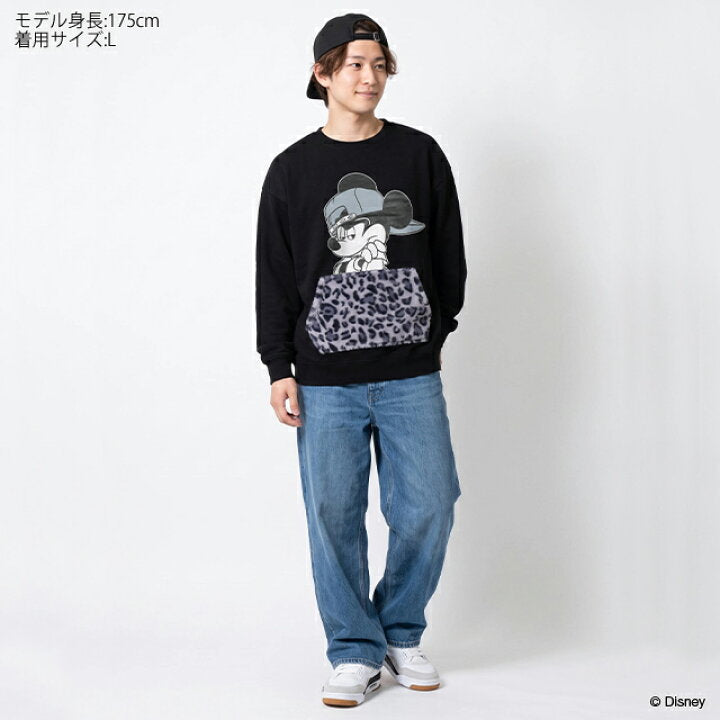 日本童裝 BDL x Disney 親子裝 毛毛口袋衛衣 S-XL 大人款 冬季 TOPS