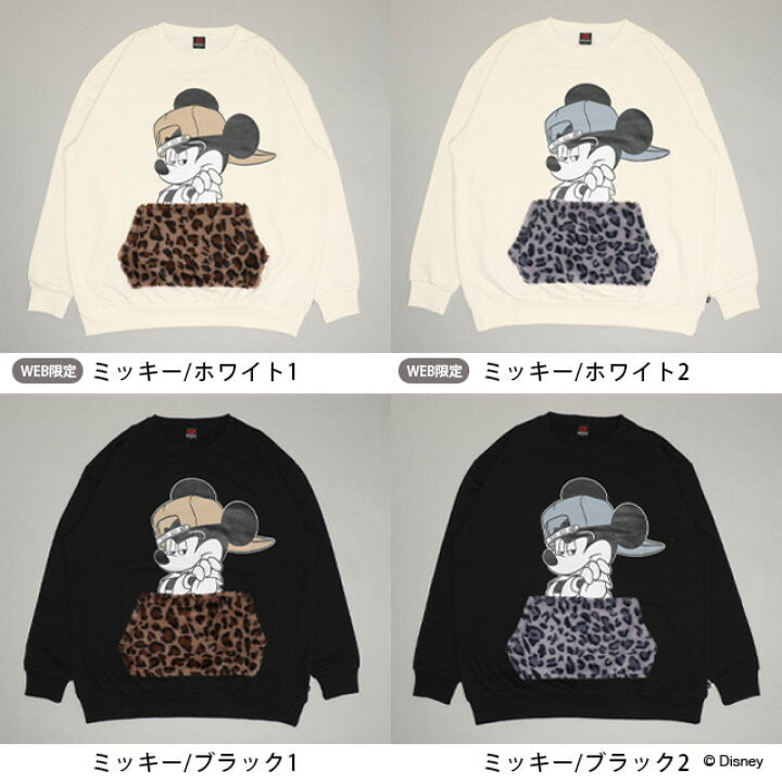 日本童裝 BDL x Disney 親子裝 毛毛口袋衛衣 S-XL 大人款 冬季 TOPS