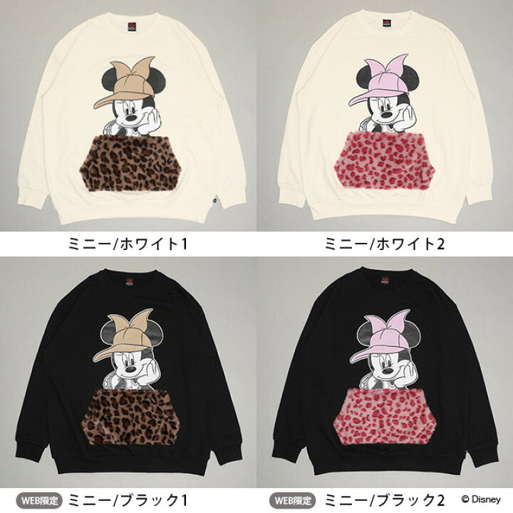 日本童裝 BDL x Disney 親子裝 毛毛口袋衛衣 S-XL 大人款 冬季 TOPS