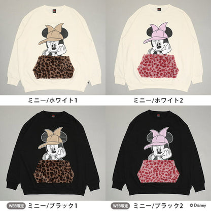 日本童裝 BDL x Disney 親子裝 毛毛口袋衛衣 S-XL 大人款 冬季 TOPS