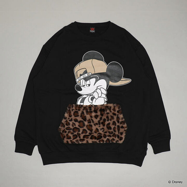 日本童裝 BDL x Disney 親子裝 毛毛口袋衛衣 S-XL 大人款 冬季 TOPS
