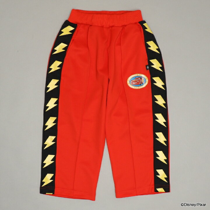日本童裝 BDL x Disney Cars運動長褲 90-130cm 男童款 冬季 PANTS 聖誕紅/新年紅