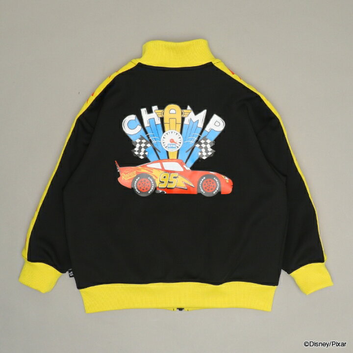 日本童裝 BDL x Disney Cars運動外套 90-130cm 男童款 冬季 OUTERWEAR 聖誕紅/新年紅