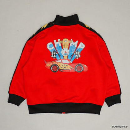 日本童裝 BDL x Disney Cars運動外套 90-130cm 男童款 冬季 OUTERWEAR 聖誕紅/新年紅