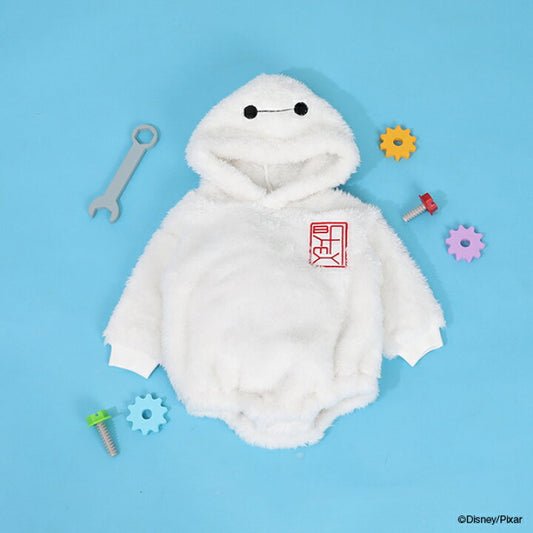 日本童裝 BDL x Disney 大白毛毛連衣 70-80cm 男童款 冬季 初生嬰兒 Jumpsuit