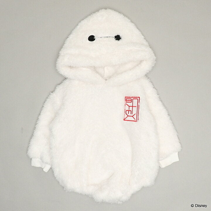 日本童裝 BDL x Disney 大白毛毛連衣 70-80cm 男童款 冬季 初生嬰兒 Jumpsuit