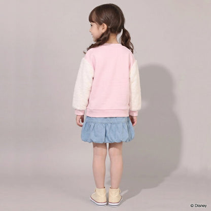 日本童裝 BDL x Disney 公主抓毛衛衣 100-130cm 女童款 冬季 TOPS