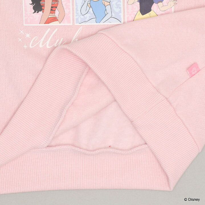 日本童裝 BDL x Disney 公主抓毛衛衣 100-130cm 女童款 冬季 TOPS