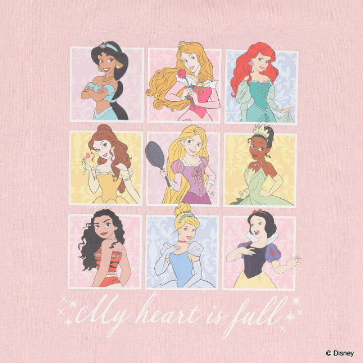 日本童裝 BDL x Disney 公主抓毛衛衣 100-130cm 女童款 冬季 TOPS