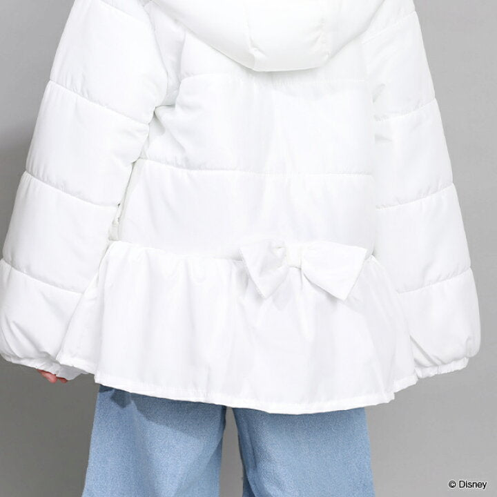 日本童裝 BDL x Disney 公主荷葉邊夾棉外套 100-130cm 女童款 冬季 (適合香港平均溫度、寒冷天氣）OUTERWEAR