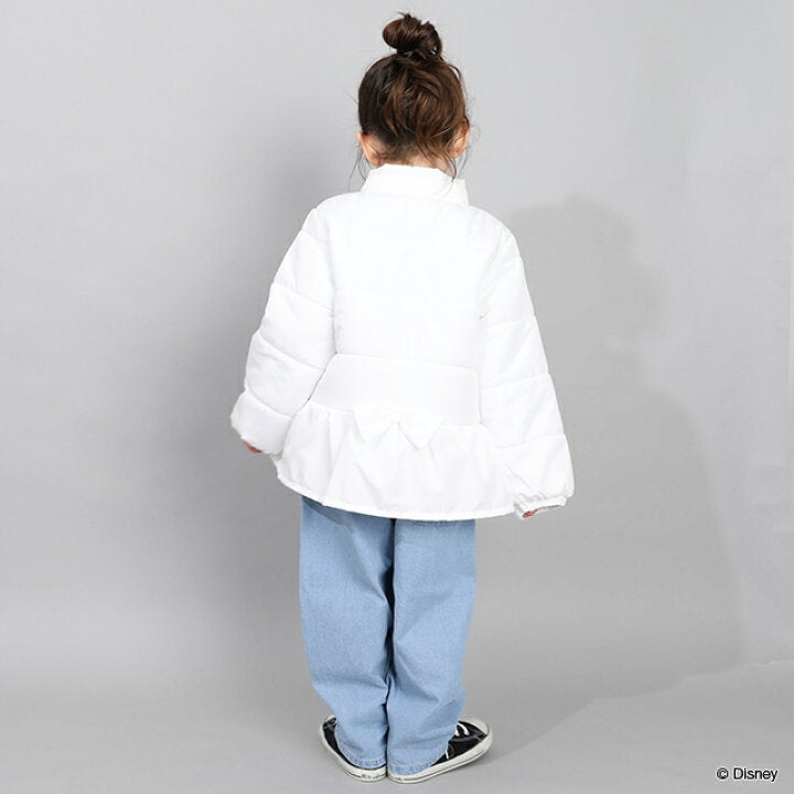 日本童裝 BDL x Disney 公主荷葉邊夾棉外套 100-130cm 女童款 冬季 (適合香港平均溫度、寒冷天氣）OUTERWEAR
