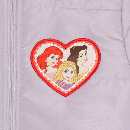 日本童裝 BDL x Disney 公主荷葉邊夾棉外套 100-130cm 女童款 冬季 (適合香港平均溫度、寒冷天氣）OUTERWEAR