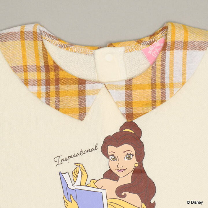 日本童裝 BDL x Disney 公主拼接格仔裙 100-130cm 女童款 冬季 DRESSES