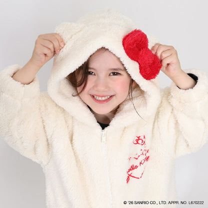 日本童裝 BDL x Sanrio 毛毛可愛外套 90-130cm 女童款 冬季 (適合初秋、香港平均溫度、寒冷天氣）OUTERWEAR