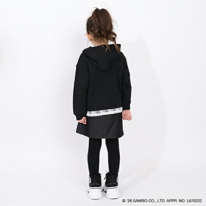 日本童裝 BDL x Sanrio 蕾絲邊連帽衛衣 90-140cm 女童款 冬季 TOPS