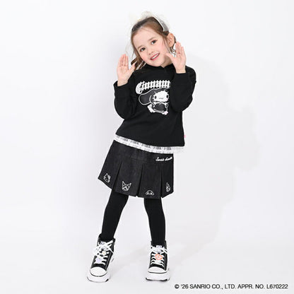 日本童裝 BDL x Sanrio 蕾絲邊連帽衛衣 90-140cm 女童款 冬季 TOPS