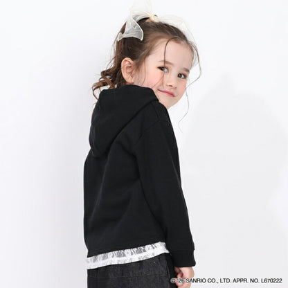 日本童裝 BDL x Sanrio 蕾絲邊連帽衛衣 90-140cm 女童款 冬季 TOPS