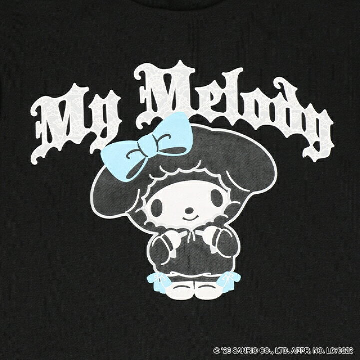 日本童裝 BDL x Sanrio 蕾絲邊連帽衛衣 90-140cm 女童款 冬季 TOPS