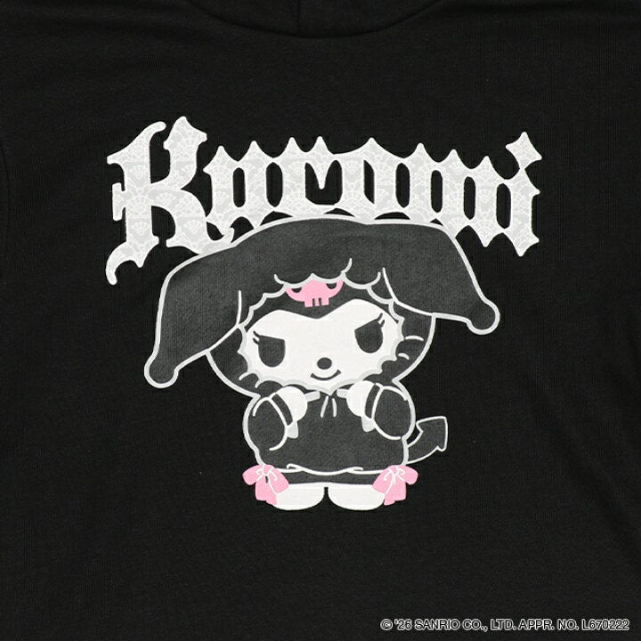 日本童裝 BDL x Sanrio 蕾絲邊連帽衛衣 90-140cm 女童款 冬季 TOPS