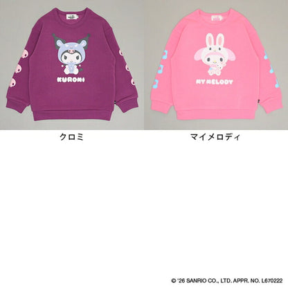 日本童裝 BDL x Sanrio 抓毛衛衣 90-140cm 男童款/女童款 冬季 TOPS 聖誕紅/新年紅