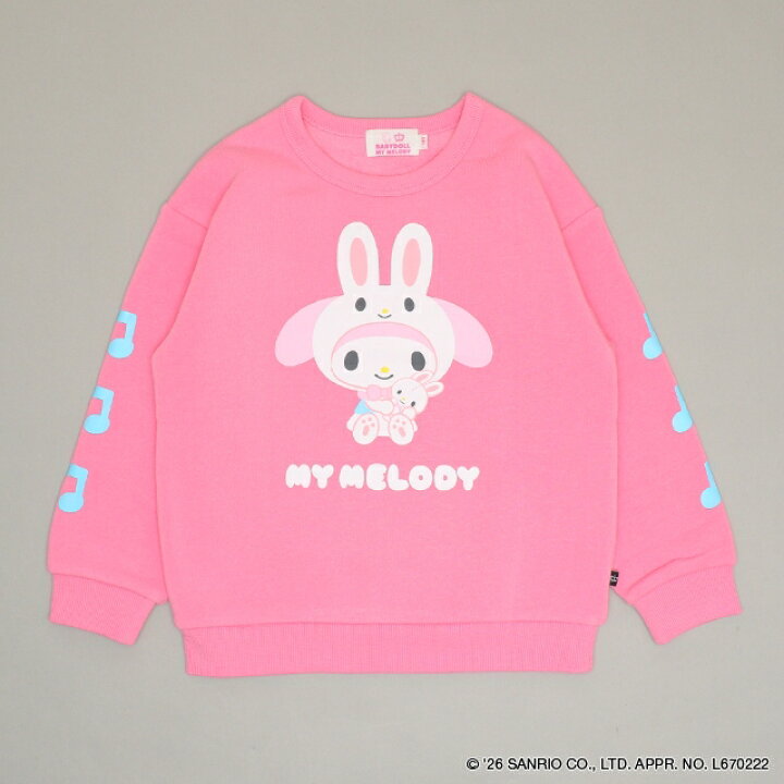 日本童裝 BDL x Sanrio 抓毛衛衣 90-140cm 男童款/女童款 冬季 TOPS 聖誕紅/新年紅