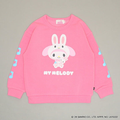 日本童裝 BDL x Sanrio 抓毛衛衣 90-140cm 男童款/女童款 冬季 TOPS 聖誕紅/新年紅