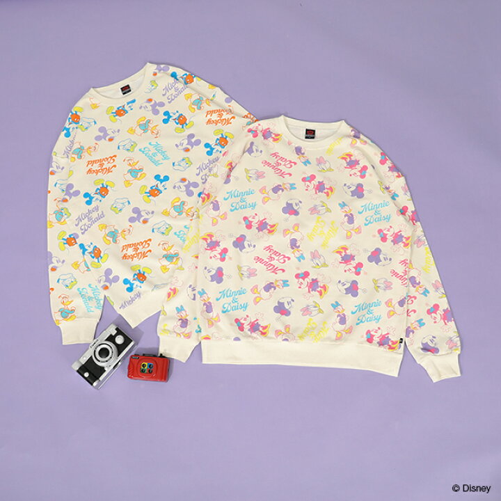 日本童裝 BDL x Disney 親子裝 印花衛衣 S-XL 大人款 冬季 TOPS