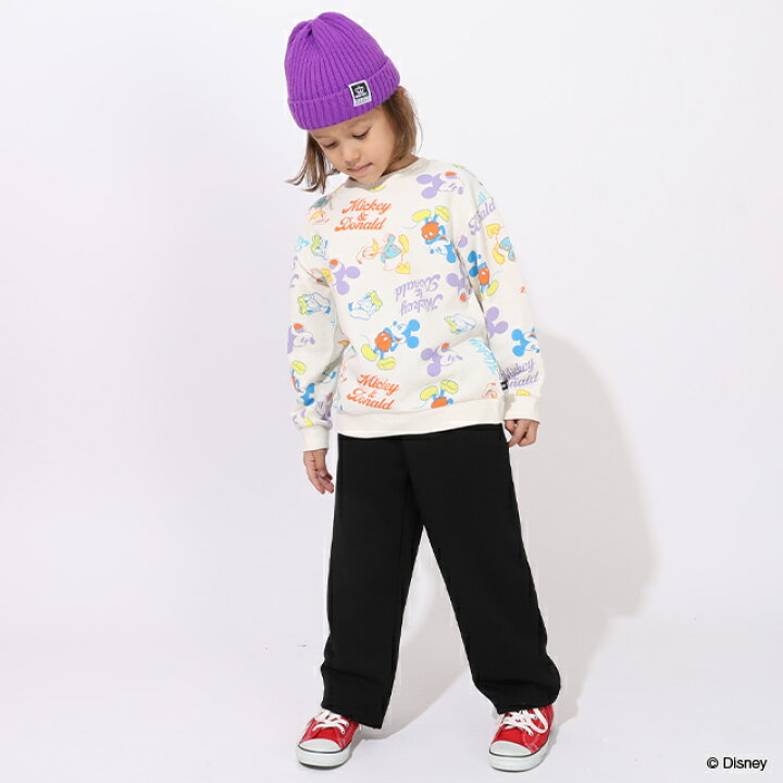 日本童裝 BDL x Disney 親子裝 印花衛衣 90-140cm 男童款/女童款 冬季 TOPS