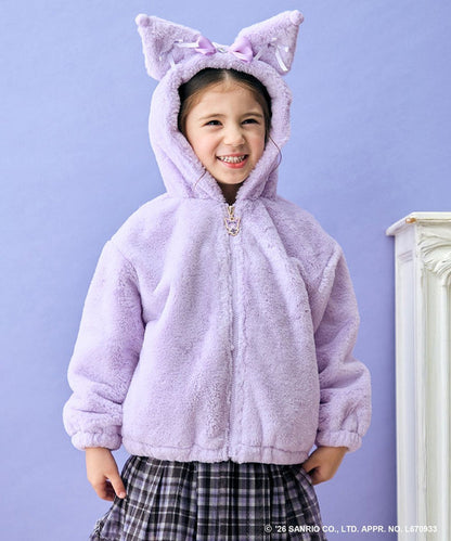 日本童裝 ANY#26 x Sanrio 毛毛可愛外套 110-150cm 女童款 秋季 (適合初秋、香港平均溫度、寒冷天氣）OUTERWEAR