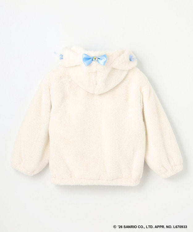 日本童裝 ANY#26 x Sanrio 毛毛可愛外套 110-150cm 女童款 秋季 (適合初秋、香港平均溫度、寒冷天氣）OUTERWEAR