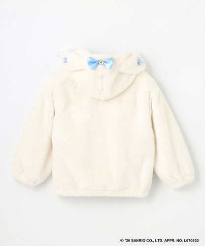 日本童裝 ANY#26 x Sanrio 毛毛可愛外套 110-150cm 女童款 秋季 (適合初秋、香港平均溫度、寒冷天氣）OUTERWEAR