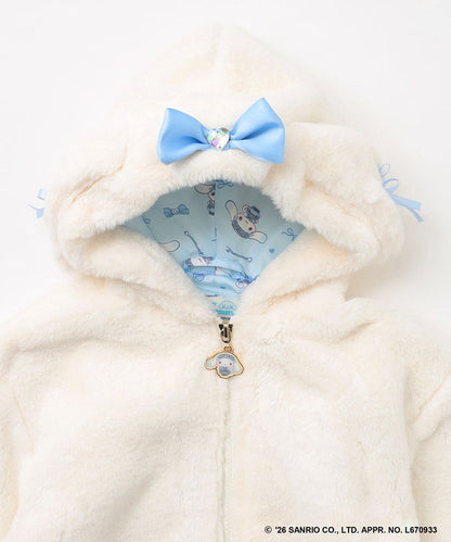 日本童裝 ANY#26 x Sanrio 毛毛可愛外套 110-150cm 女童款 秋季 (適合初秋、香港平均溫度、寒冷天氣）OUTERWEAR