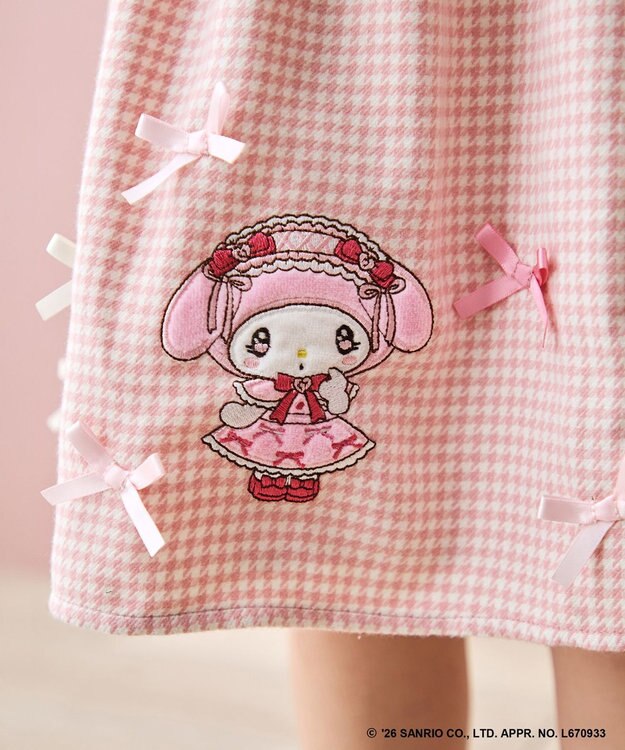 日本童裝 ANY#26 x Sanrio 吊帶格仔裙 110-140cm 女童款 秋季 DRESSES