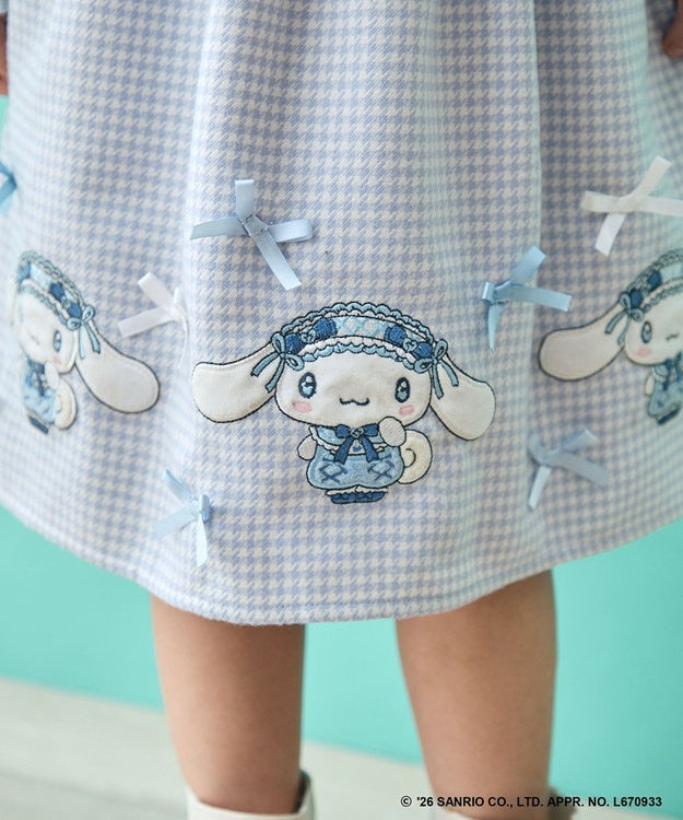 日本童裝 ANY#26 x Sanrio 吊帶格仔裙 110-140cm 女童款 秋季 DRESSES