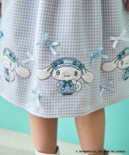 日本童裝 ANY#26 x Sanrio 吊帶格仔裙 110-140cm 女童款 秋季 DRESSES