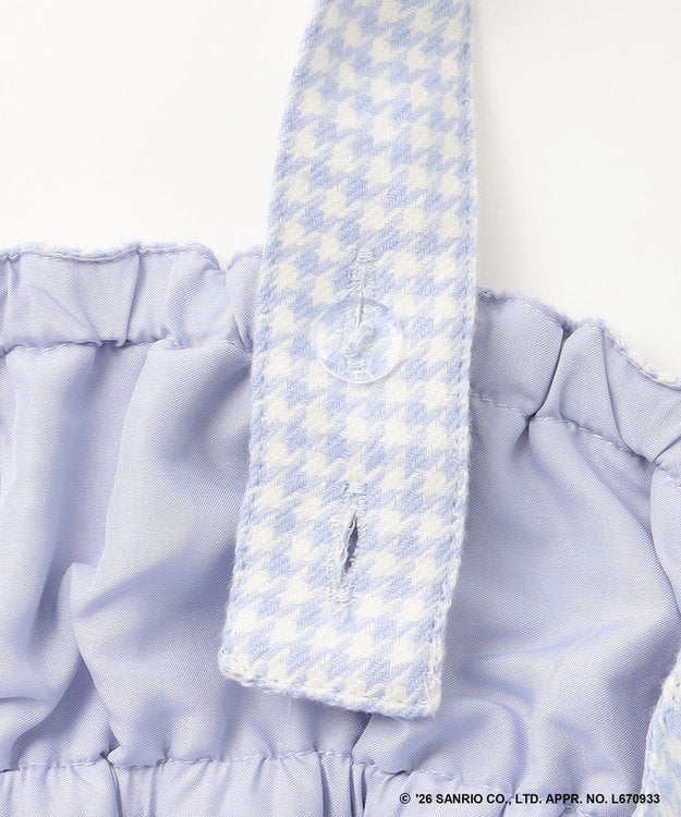 日本童裝 ANY#26 x Sanrio 吊帶格仔裙 110-140cm 女童款 秋季 DRESSES