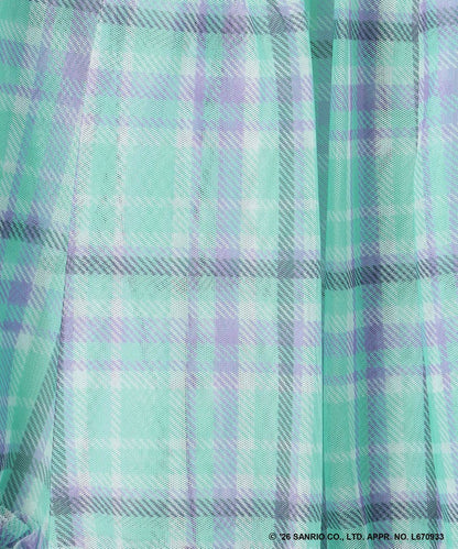 日本童裝 ANY#26 x Sanrio 薄紗裙配夢幻緞帶鑰匙扣 110-140cm 女童款 秋季 SKIRTS